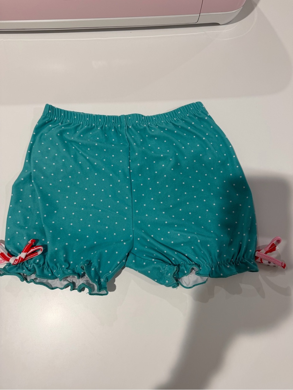 SweetHoney Back to School Girls' Red Apple Dress Set with Shorts Size 10 EUC - Picture 3 of 10